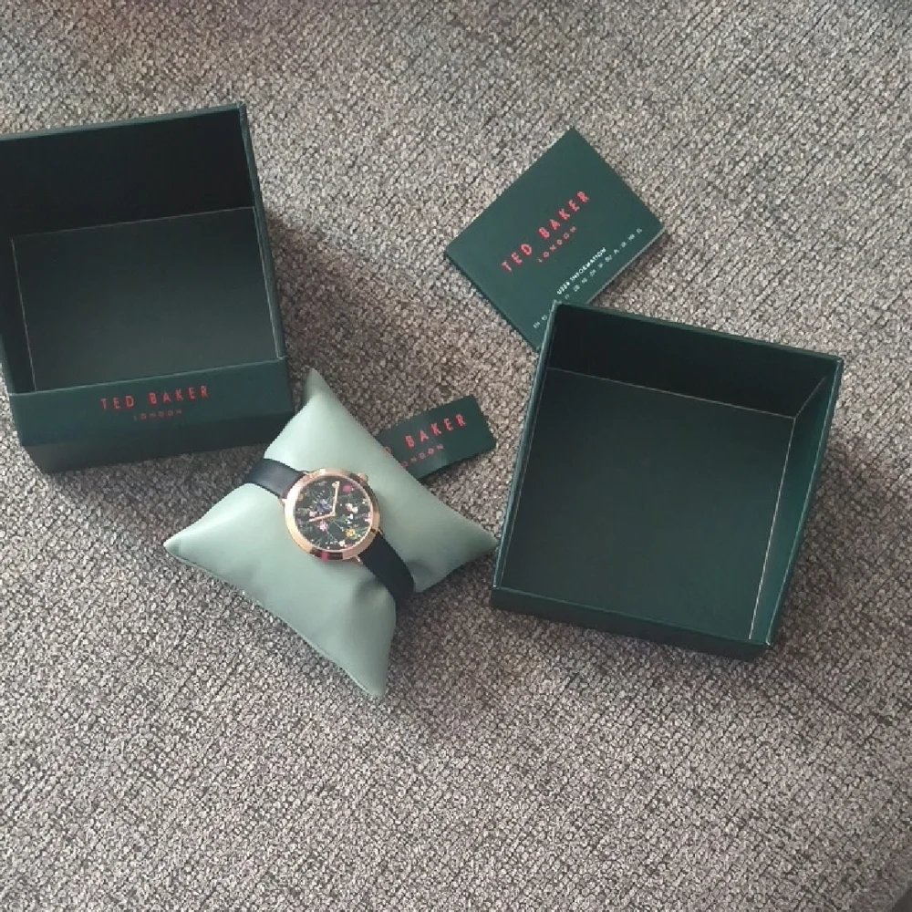 Ted Baker Rose Gold Floral Watch - Picture 6 of 6